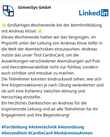GimmiSys in Social Media