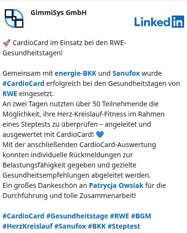 GimmiSys in Social Media