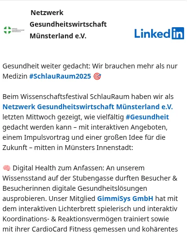 GimmiSys in Social Media